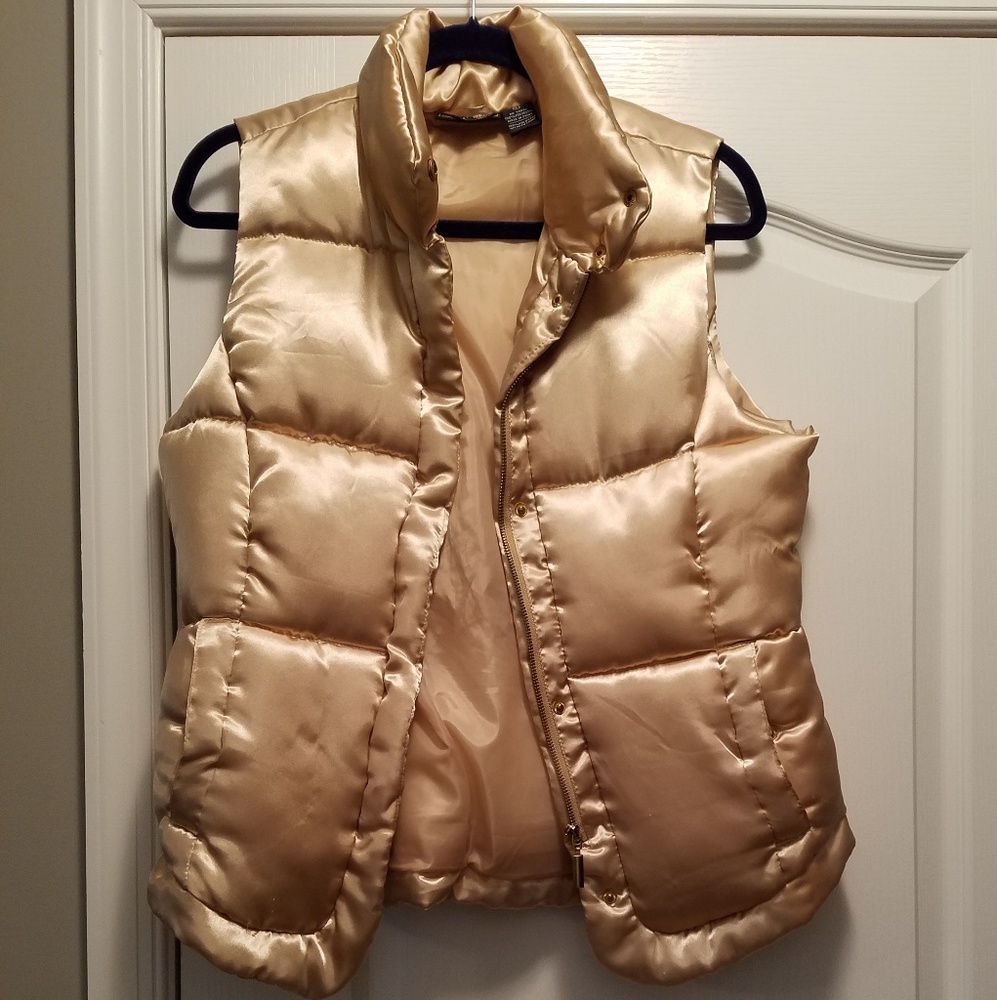 Jane Ashley Gold Vest
